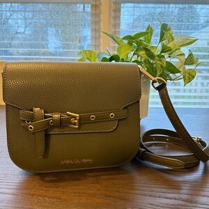 Michael Kors Olive Green Crossbody Bag